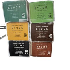 SENNELIER ETUDE NEW oil paints 869 871 567 202 755 208 200ml each / 6 tubes
