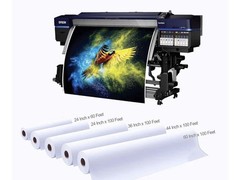 Canvas Roll-Polyester Matte Quick Dry, Wide Format Inkjet Printer Compatible