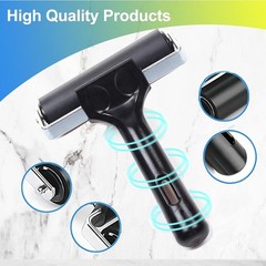 4 Inch Rubber Roller with Handle, Printmaking for Gluing, Printing,…