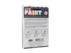 Uni-Paint 63630 PX-20 Oil-Based Paint Marker, Medium Point, Assorted Colors, …