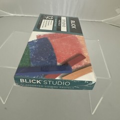 New! Blick Studio Pastels Square Sticks 12 Assorted