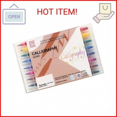 Kuretake Zig Memory System Blending Calligraphy Set – 2mm & 5mm, Set of 8, Dual