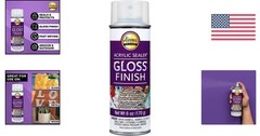 Aleene’s 26412 Clear Gloss Acrylic Sealer Spray – 6 Oz for Ultimate Protection