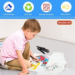 Fabric Markers Pens Dual Tip Fabric Marker Permanent No Bleed 30 Colors