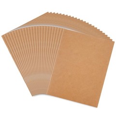 Bulk Notebooks – A6 4 x 6-Inch, Kraft, Unlined, Pack of 24 – Blank Sketchbook…