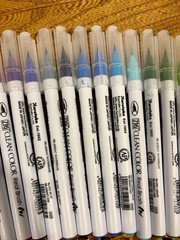 ZIG Clean Color Real Watercolor Brush Pens 48 Color Set Markers