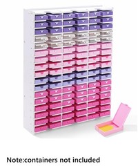 Trabricks Mate 51 Grids Diamond Painting Trays Tower Organizer, Diamond art S…