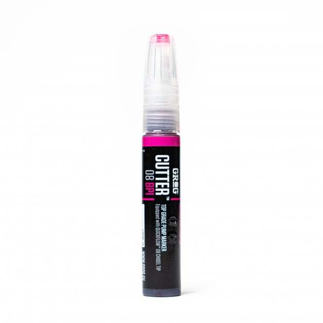 Grog Cutter 08 BPI – Buff Proof Ink Marker Pen – 8mm Nib / 20ml Paint