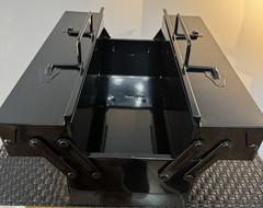 Artist Metal Box Storage Black – Spacious and Sturdy – Classy Appearance