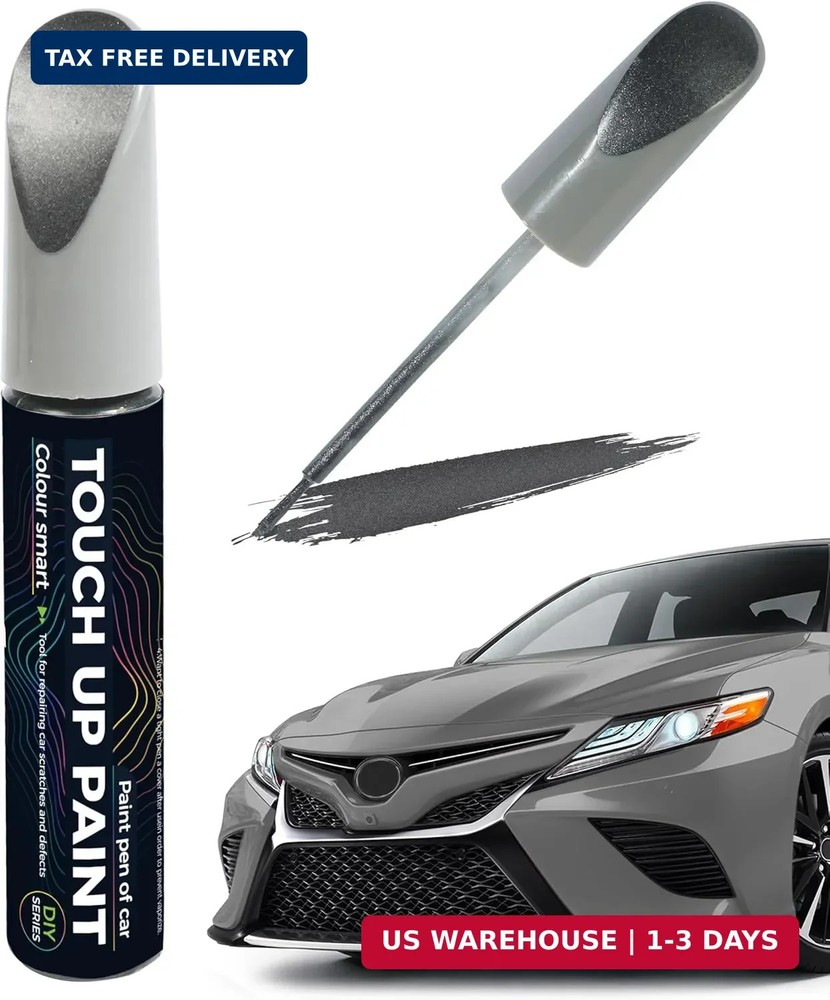Touch Up Paint Pen for Cars, Automotive Scratch Repair, Car Paint Pen (Gray)