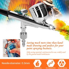 Multi-purpose Professional 0.3mm Airbrush Air Compressor Kit 36PSI Air RJUK