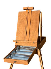 Jullian Paris Beechwood Full-Size Folding French Box Easel w/ Drawer
