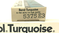 Berol Turquoise Pencils 375 E3 for film Brand NEW (10 per box) Made in Canada