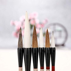 Watercolor & Calligraphy Brush Set – 17PCS Sumi Painting Brushes + Bamboo Holder