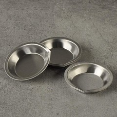 12pc Stainless Steel Makeup Palette Small Round Paint Tray Mixing Cups Set 2 in