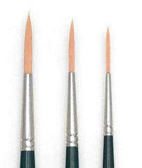 Da Vinci NOVA Series 122, hobby brush flat, finest golden synthetic fibre, Size0