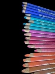 26 Vintage Conté à Paris Pastel Pencils France No. 1355 Used 12 Assorted Colors
