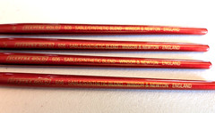 Lot of 4 Winsor & Newton Sceptre Gold 606 Sable / Synthetic Blend Artist Brushes