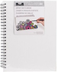 Royal Brush RCSBA4 Canvas Cover Sketchbook 8.3″X11.7″- (2Pk)