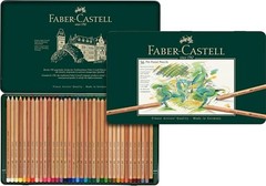 Faber Castell Finest Pitt Pastel Professional Artist Pencils – Tin Set of 36