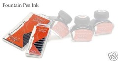 12 MANUSCRIPT INK CARTRIDGES ASSORTED COLOURS FOUNTAIN PEN RED BLACK BLUE 461AS