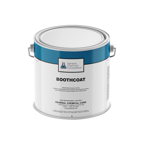 BOOTHCOAT 5201 – PEELABLE WHITE PROTECTIVE COATING FOR SPRAY BOOTH 1 GALLON