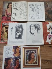 Vintage Walter Foster Art Instruction Books Lot – 8 Large Format Books Perfect C