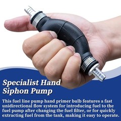 Fuel Pump Fuel Line Hand Primer Bulb 10mm 3/8‘’ inch Rubber fit for