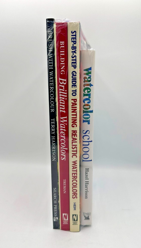 Watercolor Painting Art Book Lot of 4 – Excellent Condition