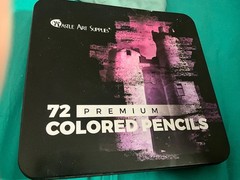 Castle Art Supplies 72 Premium Colored Pencils. Brand New