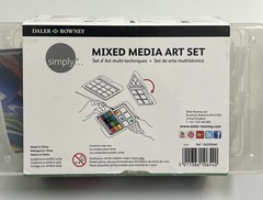 Daler Rowney – Simply Mixed Media Art Set 53 pieces with Storage Box