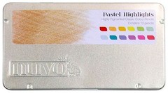 NUVO CLASSIC 12 COLOR PENCILS – PASTEL HIGHLIGHTS – HIGHLY PIGMENTED WATERCOLOR