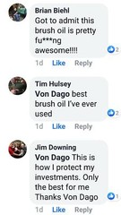 4oz NATURAL Animal Brush Oil “PRESERVATIVE” for Pinstriping & Lettering Brushes