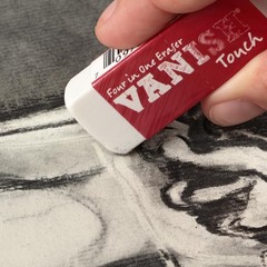 Vanish Touch Artist Eraser, Latex-Free – Soft, Flexible Pencil Erasers,