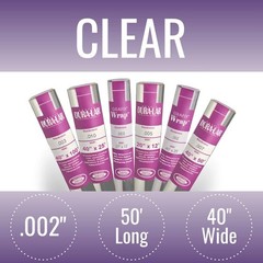 Dura-Lar 0.002″ Film, Ultra Clear, Glossy 40″ x50′, Material, Mylar/Acetate A…