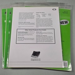 Grafix Low Tack All Purpose Frisket Film 9″X12″ 6/Pkg Matte Lot of 7 Packs