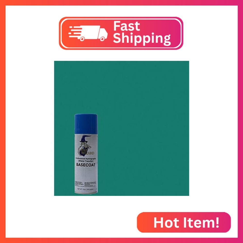 Dip Wizard Hydrographic Paint 12 Ounce Aerosol Spray Can Base Coat Hydro Graphic