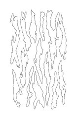 3 PACK Camouflage EasyPeel Spray Paint Duracoat Camo Gun Stencil TORN CAMO SET
