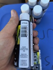 (2) Decoart Fluid Art Ready To Pour Acrylic Jet Black 4 Oz 2 Bottles