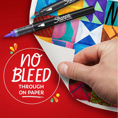 Sharpie Creative Markers, Water-Based Acrylic, Bullet Tip, Assorted Colors, 12 C