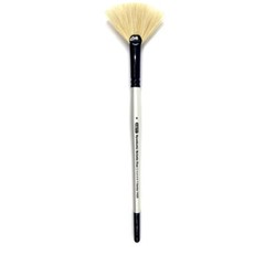 1420 White Bristle Synthetic Fan
