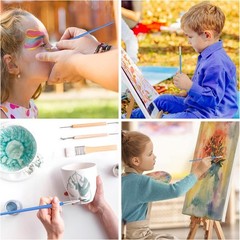 Painting brush set brushes for painting oil Paint Acrylic lot artist face bulk