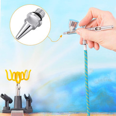 3Pcs 0.2Mm 0.3Mm 0.5Mm Airbrush Nozzles, Stainless Steel Nozzlestips