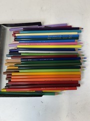 1986 Berol Prismacolor Thick Lead Art Pencils 48x, Some unsharpened Vintage