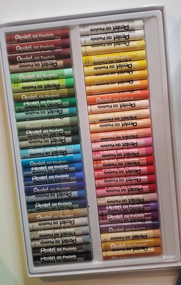 Pentel Oil Pastels – Set 50 Office Product
