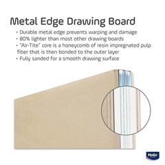 Maped – Helix Wooden Lightweight Drawing Board 18 x 24 Inch – Sketching Outdo…