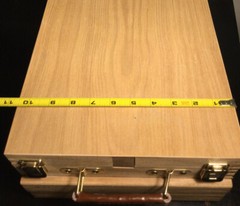 U.S. Art Supply Wood Box Easel Painting – Oil, Acrylic, Watercolor