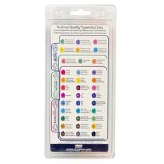 Marvy Uchida Le Plume Pigmented Marker Set, Dual Tip (Brush/Fine), Carnival Set