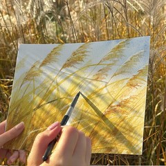 100 PCS 5×7 Inch Watercolor Paper 105LB/230GSM Cold Press Heavyweight