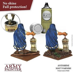 Anti Shine Matte Varnish for Miniature Painting, Fast-Drying Acrylic Spray